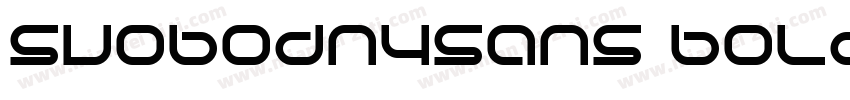 SvobodnySans Bold Ob字体转换